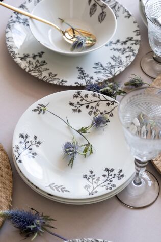 Kütahya Porselen Zeugma 24 Parça 6 Kişilik Yemek Takımı 885694 - Kütahya Porselen