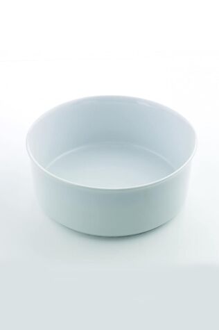 Kütahya Porselen Tavola(E) 25 Cm Fırın Kabı Yuvarlak Dekorsuz - Kütahya Porselen