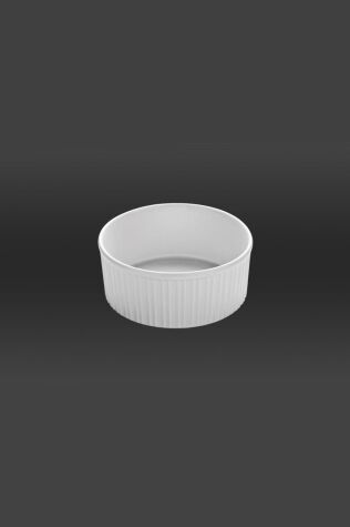 Kütahya Porselen Tavola(F) 20 Cm Fırın Kabı Yuvarlak Dekorsuz - Kütahya Porselen